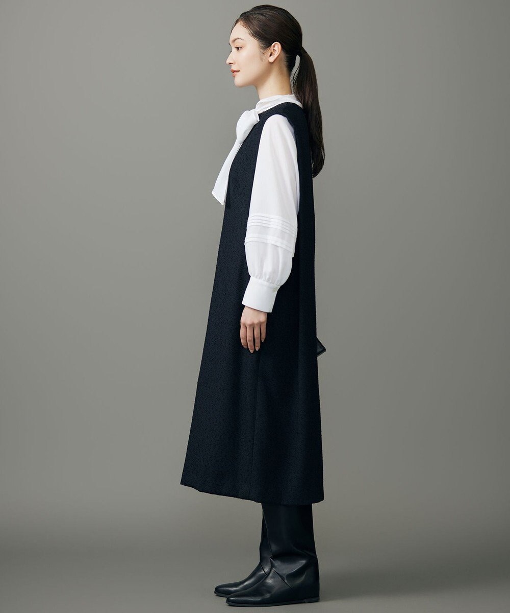 自由区 L 【17号サイズまで展開・カタログ掲載】ブライトリングツイード ジャンパースカート 