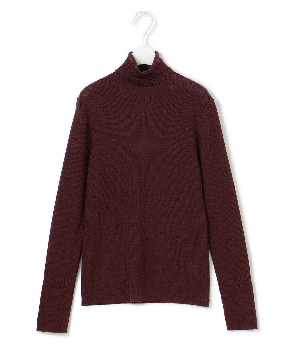 ICB 【CLASSY.1月号掲載・新色追加・洗える】エクストラファインメリノ タートルネックプルオーバー 