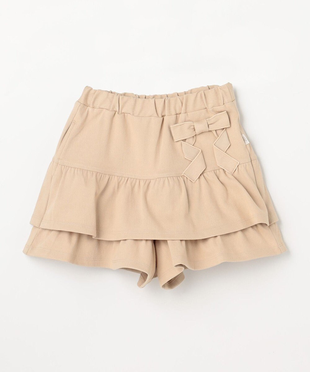 組曲 KIDS 【110-140㎝】リボンティアード キュロット 