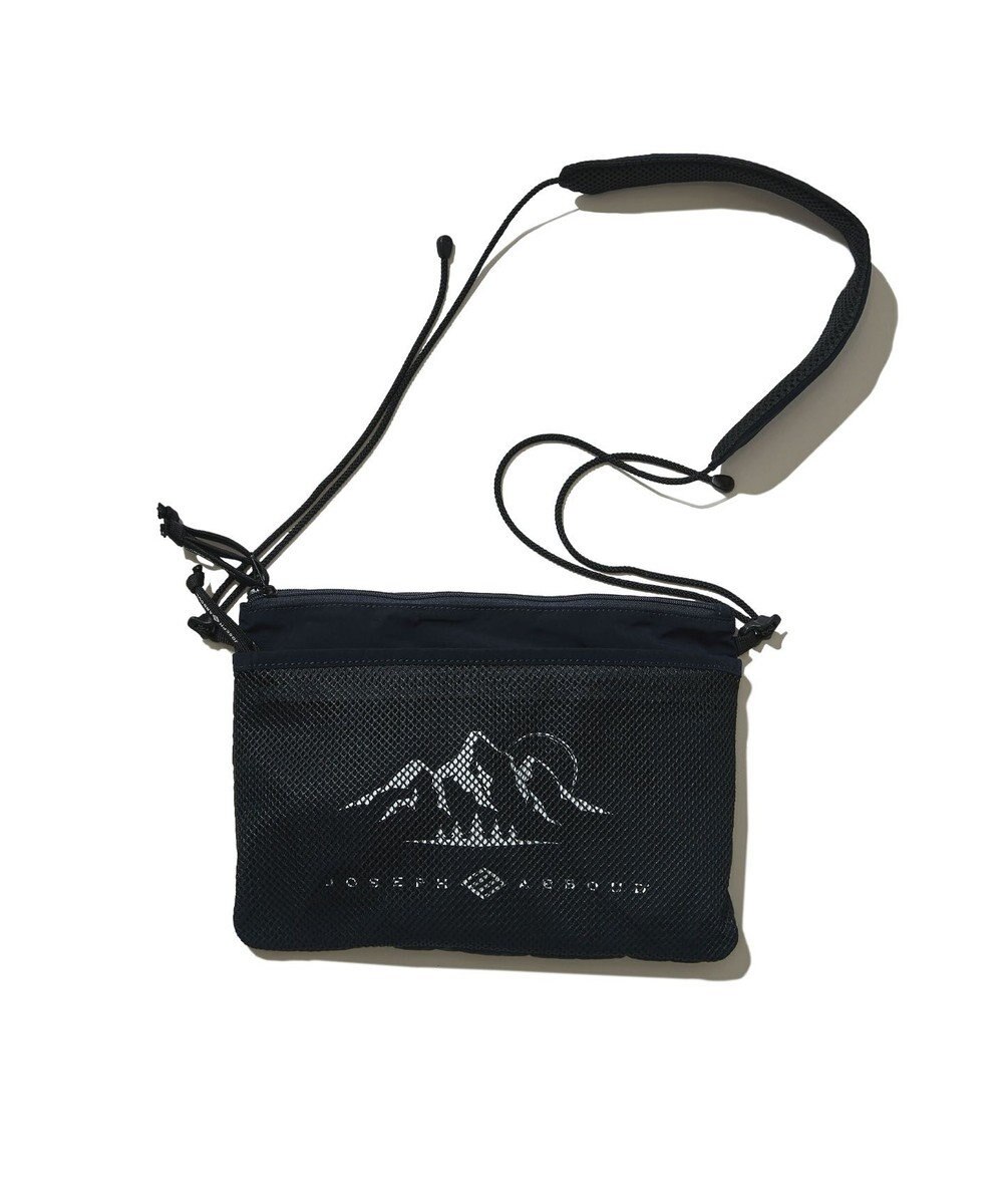 JOSEPH ABBOUD MOUNTAIN 【UNISEX】Pe／Nyピーチサ コッシュ 