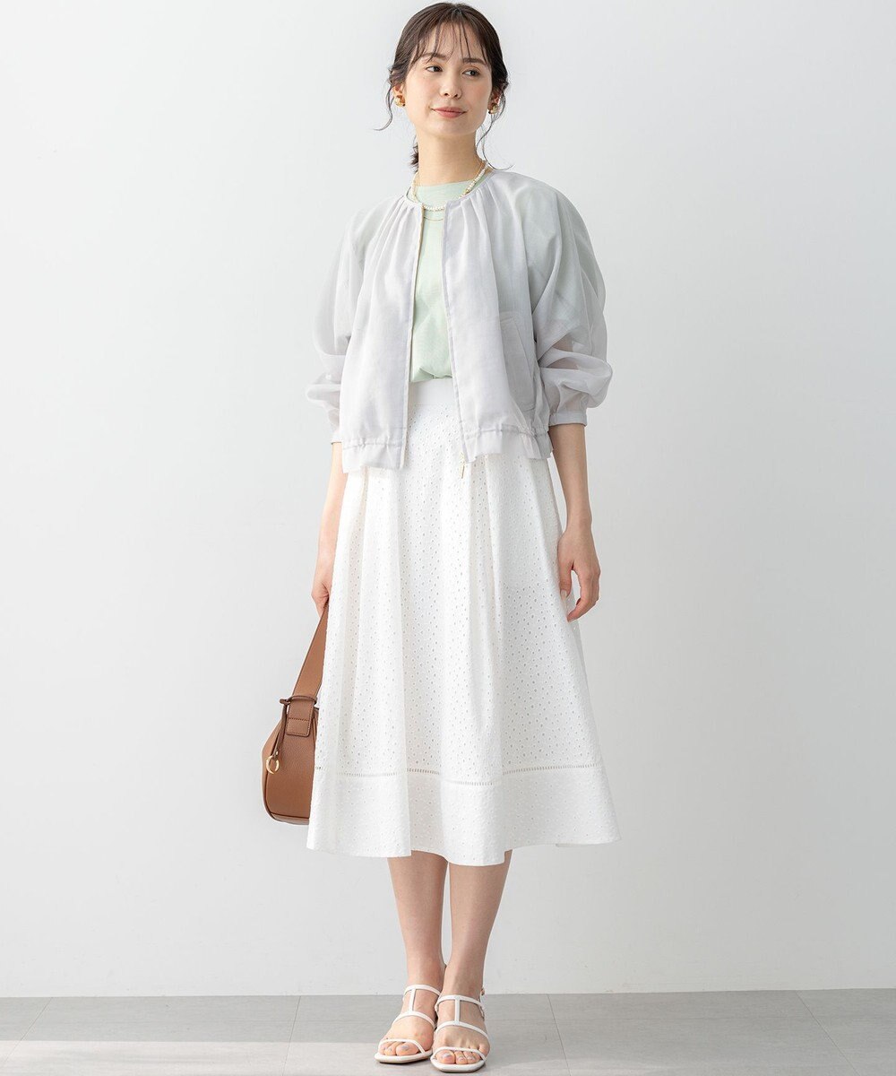 組曲 S エンブロイダリーレース スカート 