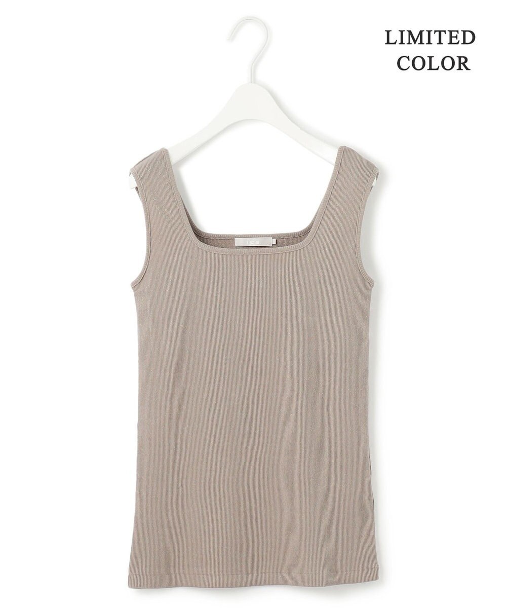 ICB 【新色追加・WEB限定カラーあり・洗える】ブロードステッチリブ タンクトップ 