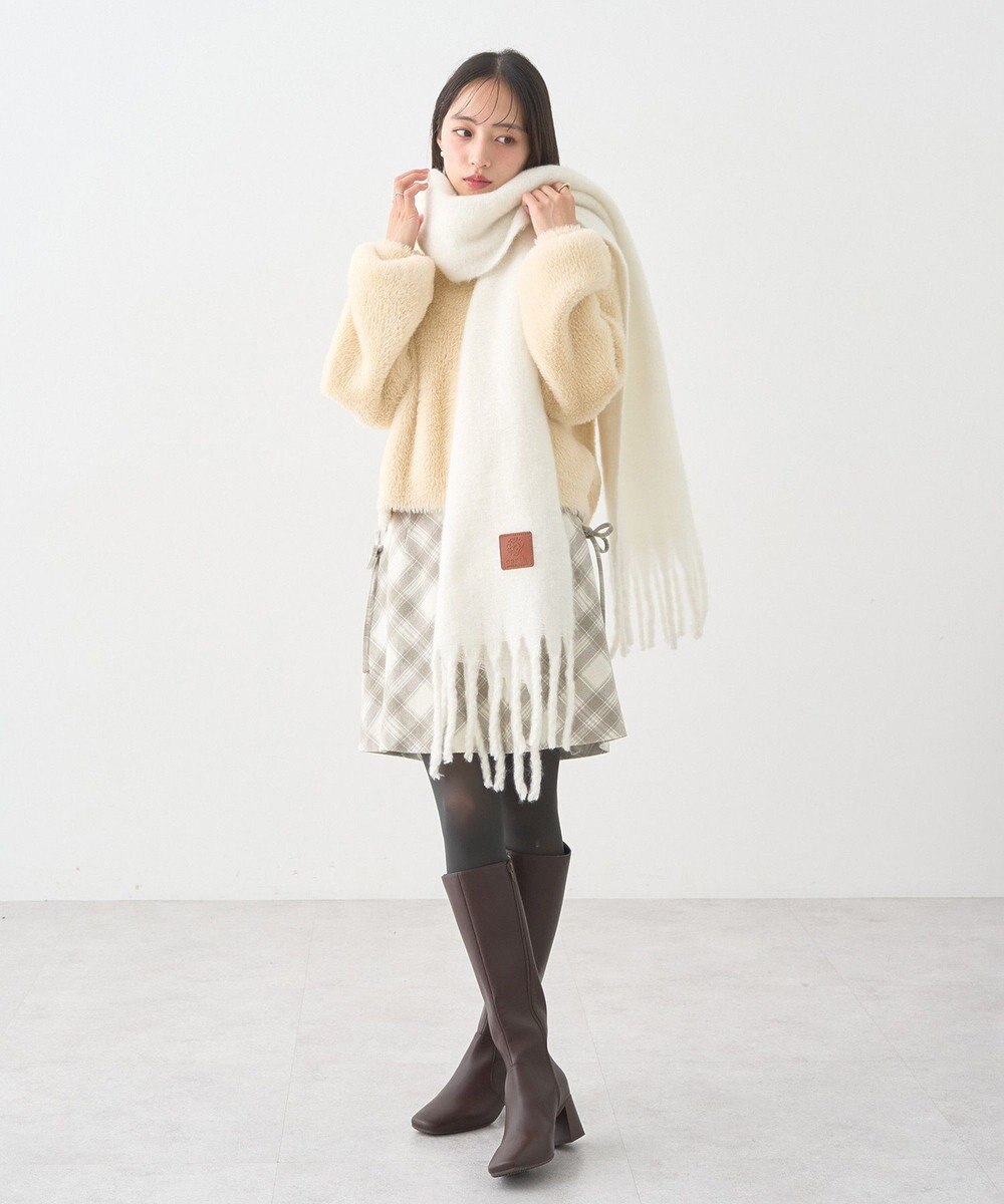 earth music&ecology Ｗフェイスシャギープルオーバー 