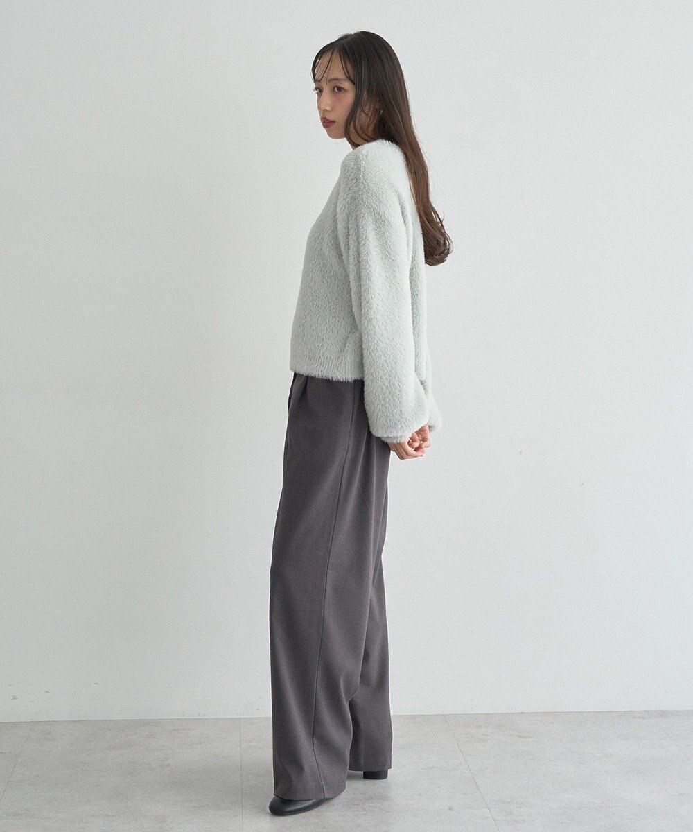 earth music&ecology Ｗフェイスシャギープルオーバー 