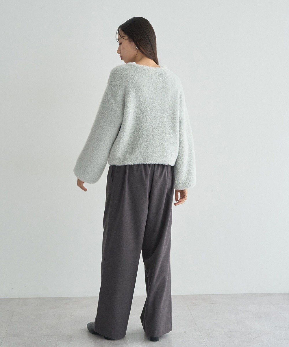 earth music&ecology Ｗフェイスシャギープルオーバー 