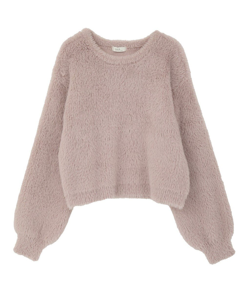 earth music&ecology Ｗフェイスシャギープルオーバー 