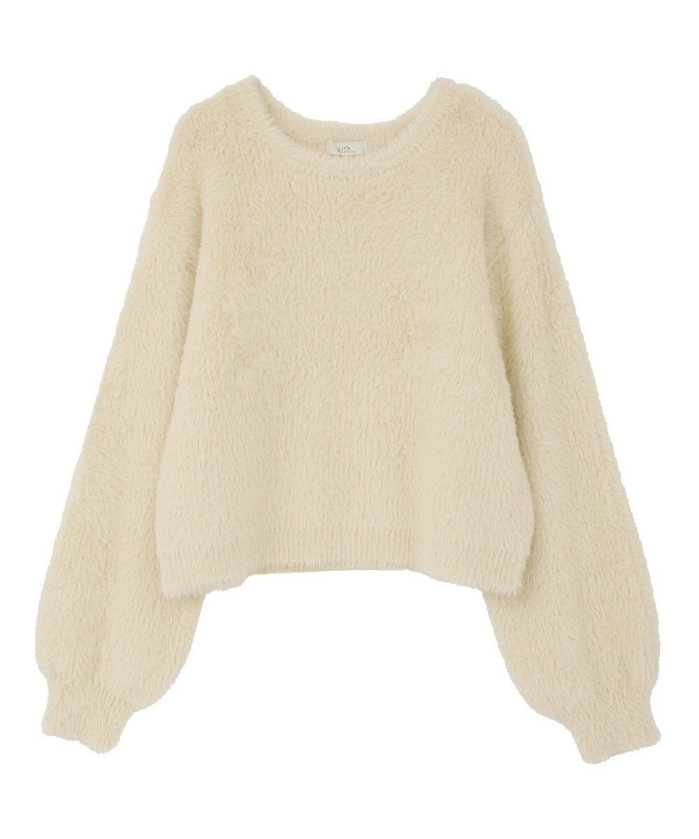 earth music&ecology Ｗフェイスシャギープルオーバー 