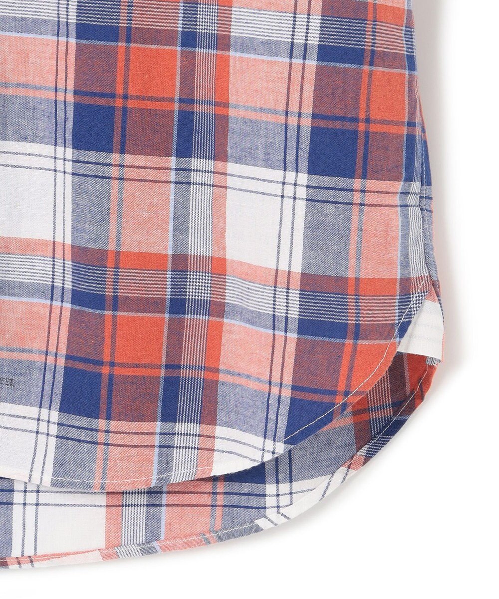 J.PRESS MEN 【WEB・一部店舗限定】コットンリネンチェック シャツ/B.D 