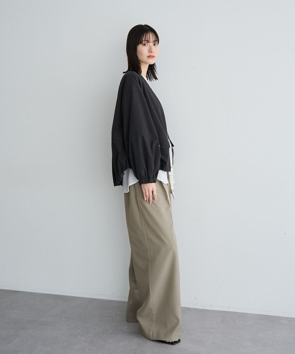 YECCA VECCA [撥水]バルーンブルゾン 