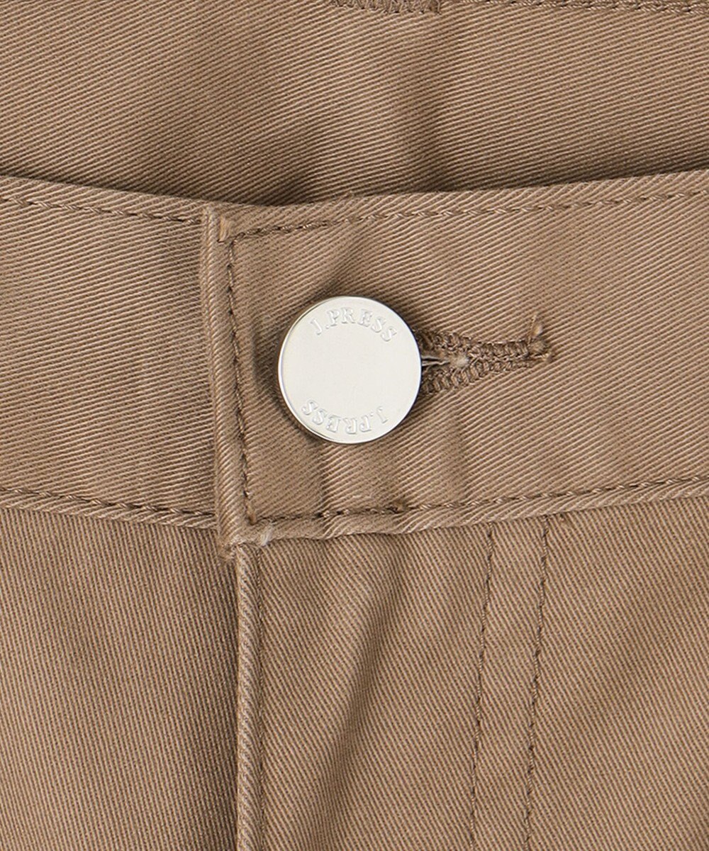 J.PRESS MEN パウダーチノストレッチパンツ 