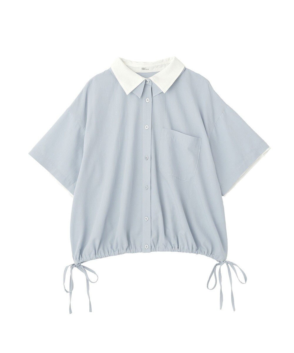 CRAFT STANDARD BOUTIQUE レイヤードライクショートスリーブシャツ 