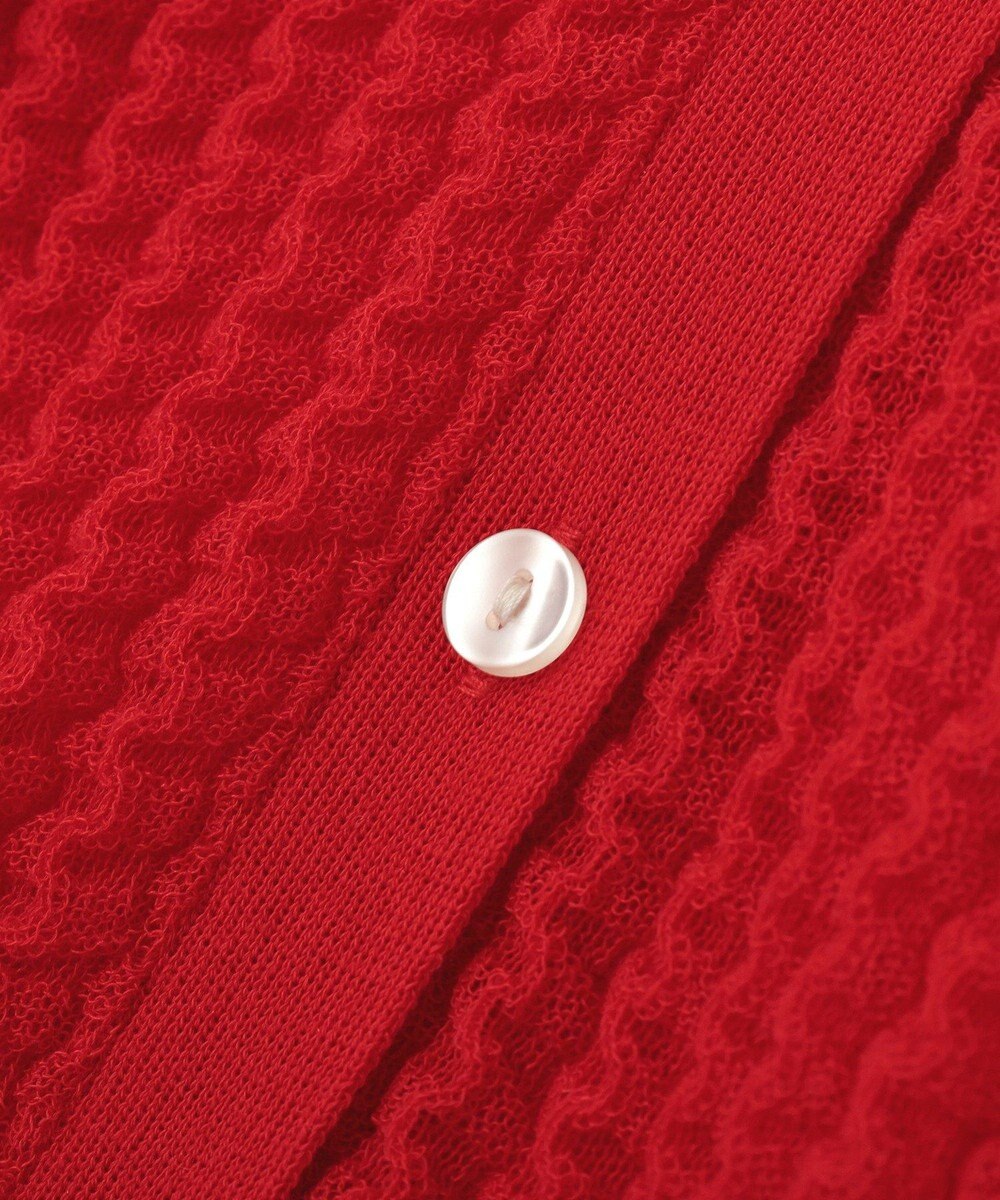 AMERICAN HOLIC 【前後2WAY】透かし編みニットカーディガン 