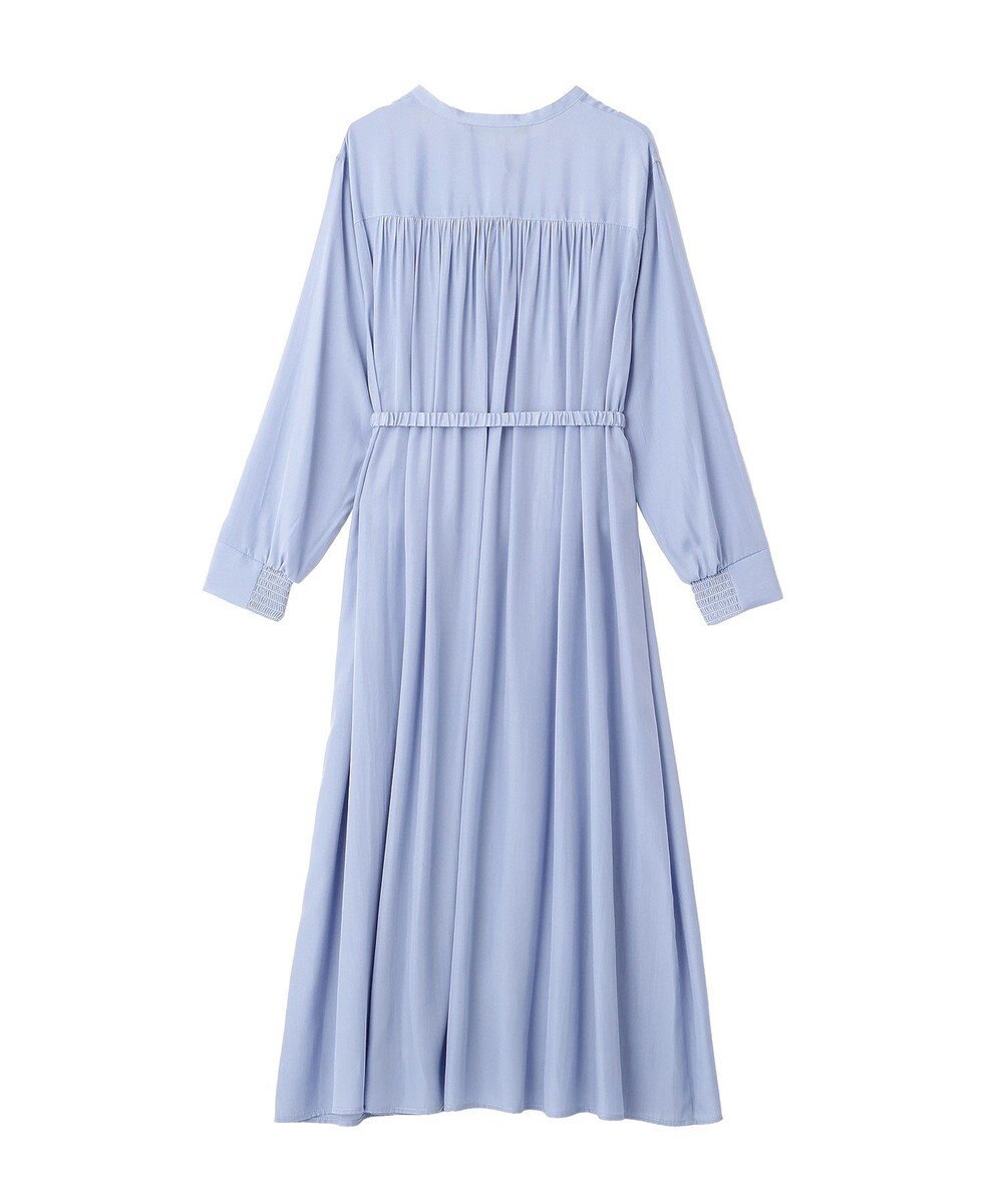 YECCA VECCA ベルト付きギャザーワンピース 