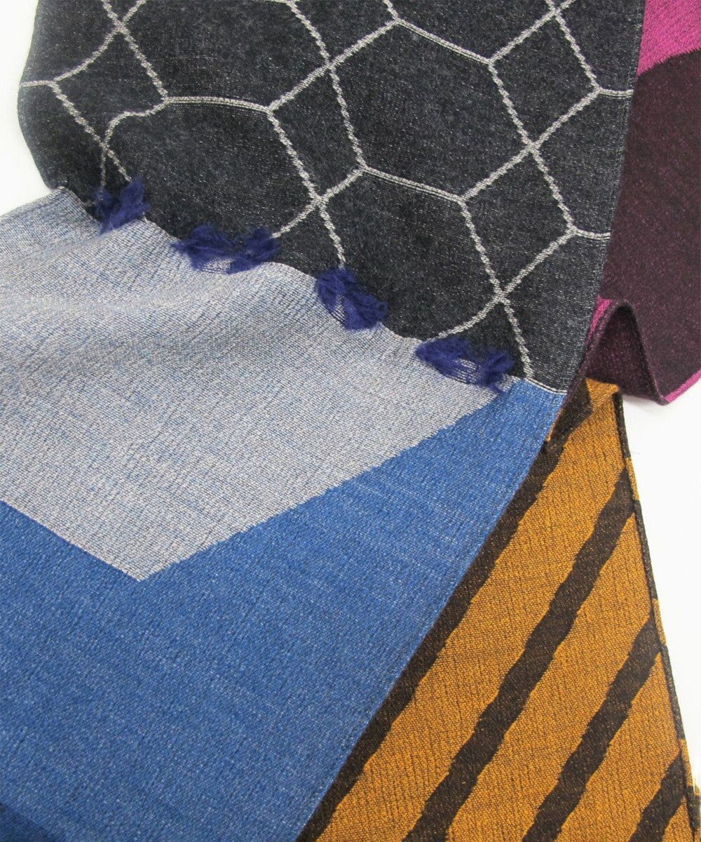 POLS ウールレイヤーストール 