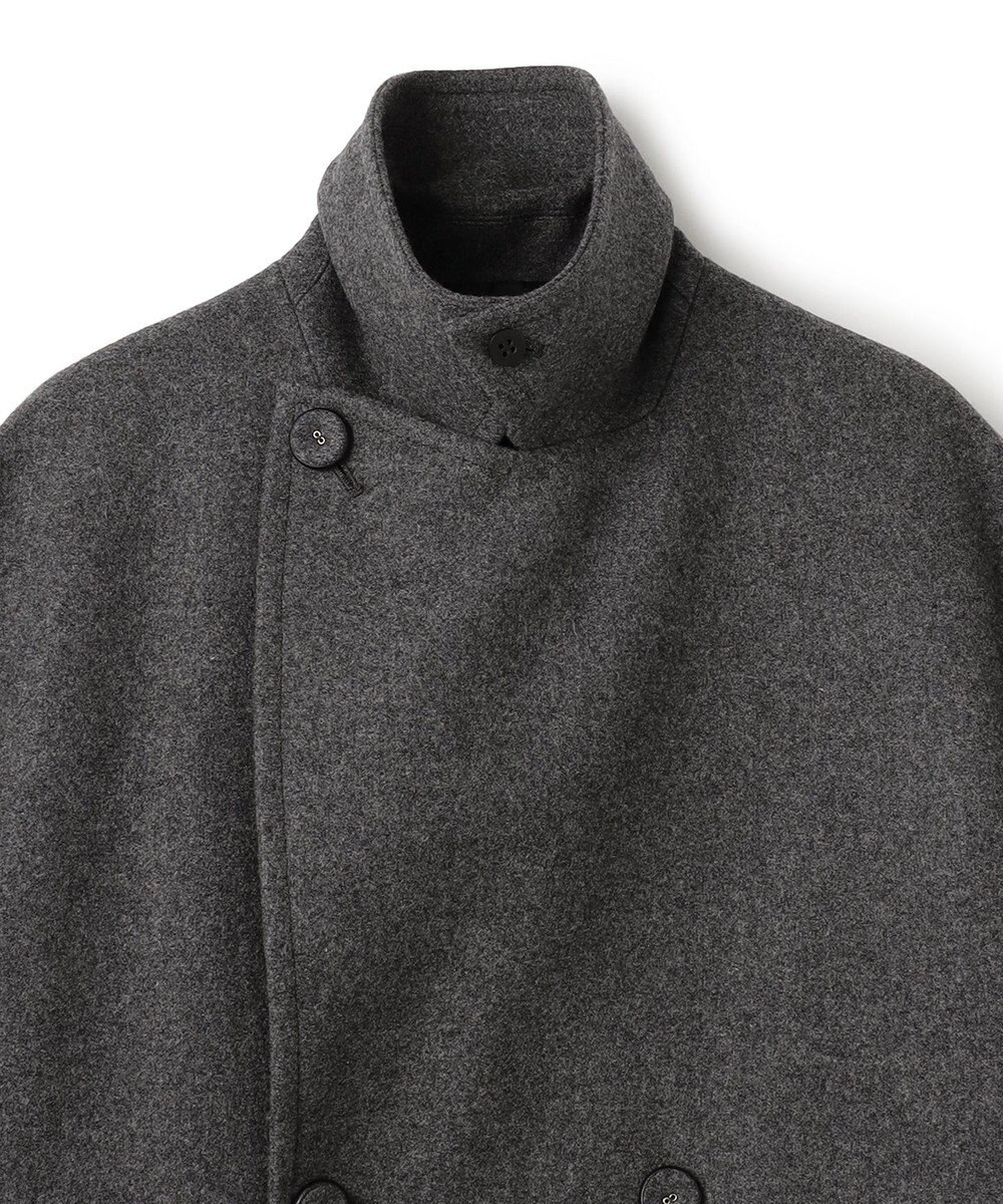 uncrave ライトメルトン ロングチェスターコート 