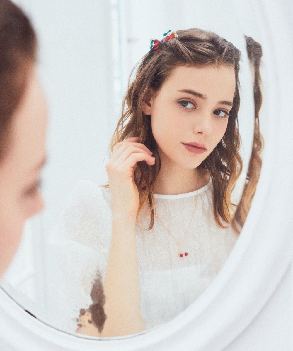 Maison de FLEUR チェリーミニクリップ 