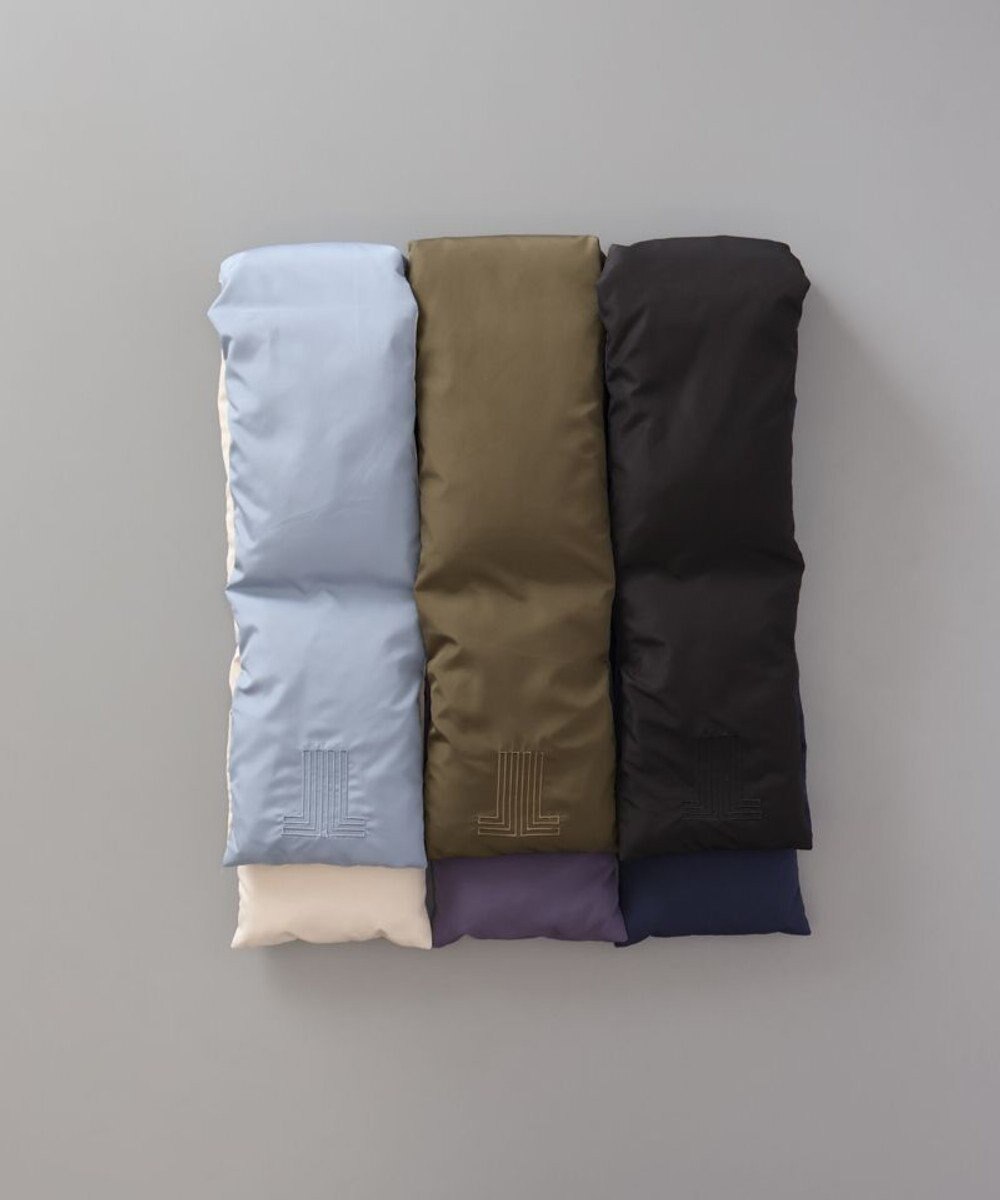 AURORA 【 LANVIN COLLECTION（ランバン コレクション） 】 リバーシブル中綿マフラー 