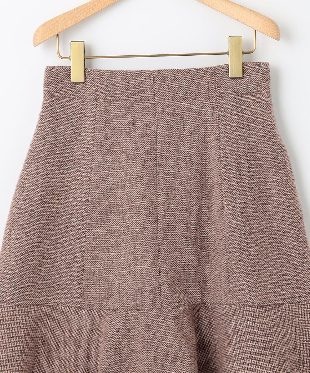 組曲 ネコアシツイードセミフレア スカート 