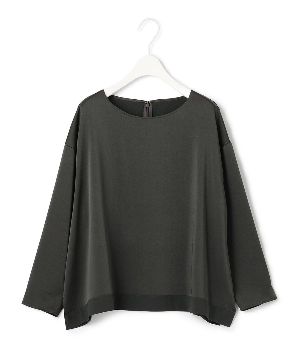 ICB 【WEB限定カラーあり・洗える】Calm プルオーバーブラウス 