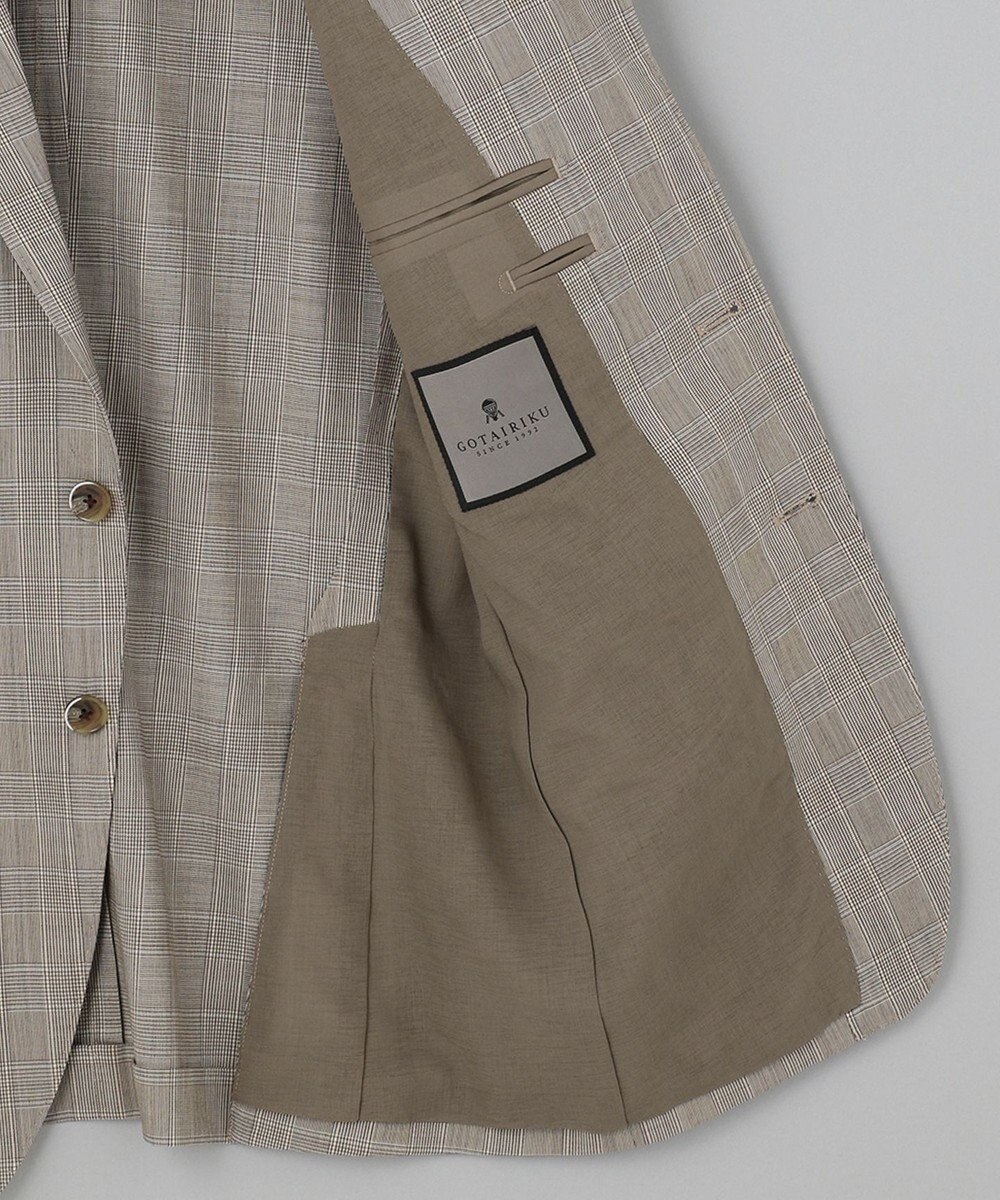 GOTAIRIKU 【AIRY MOVE / セットアップ対応】ウォッシャブルウールトロピカル セットアップジャケット 