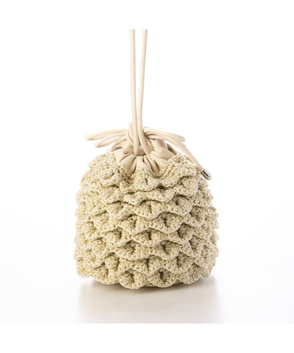 UNBILLION カシュカシュ cachecache / クロッシェミニ巾着バッグ 