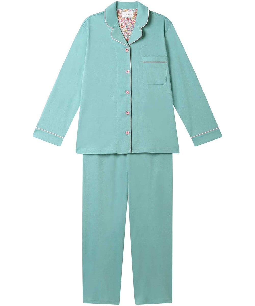 une nana cool 【綿100％】シルケットスムースパジャマ　MADE WITH LIBERTY FABRIC 