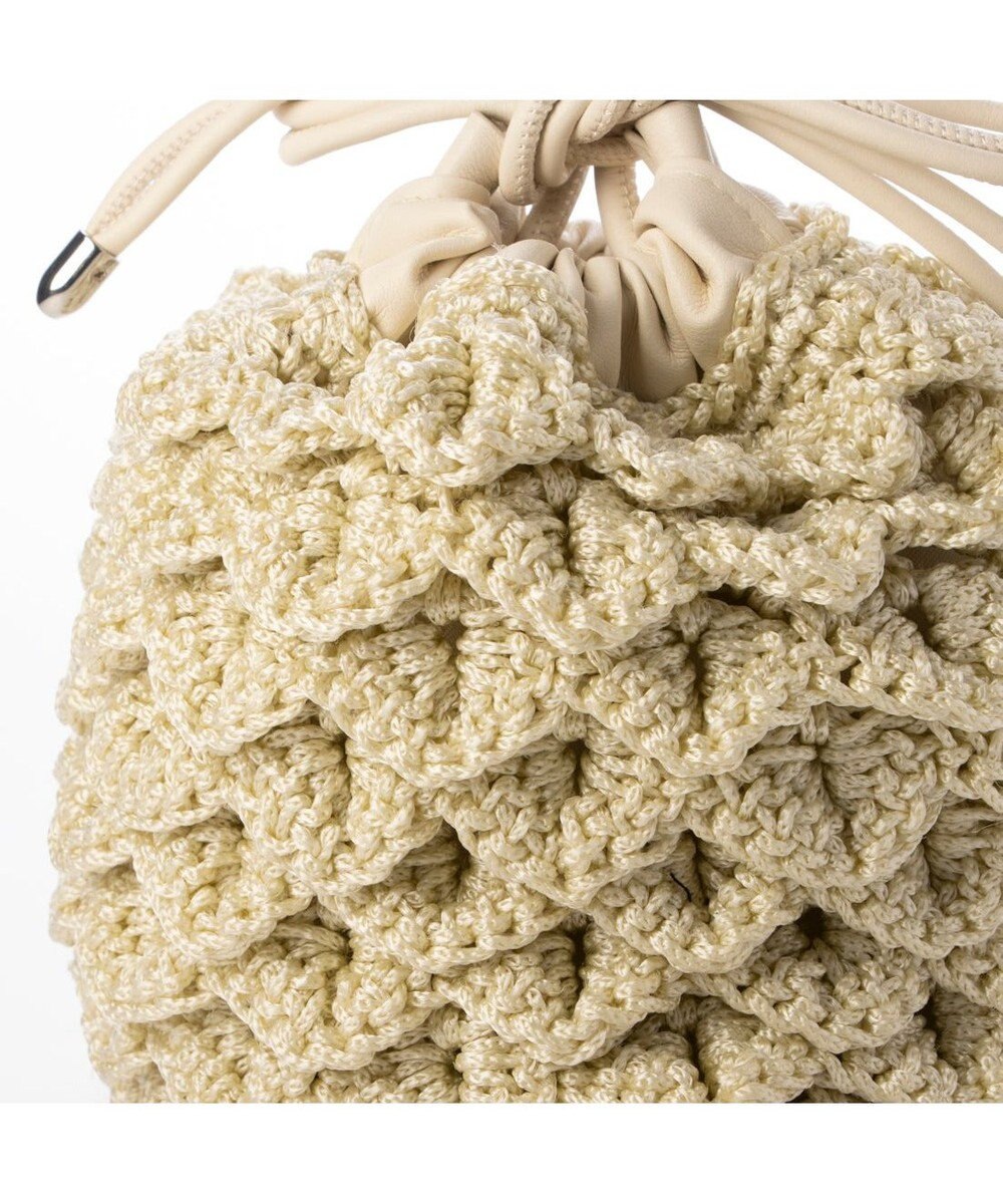 UNBILLION カシュカシュ cachecache / クロッシェミニ巾着バッグ 