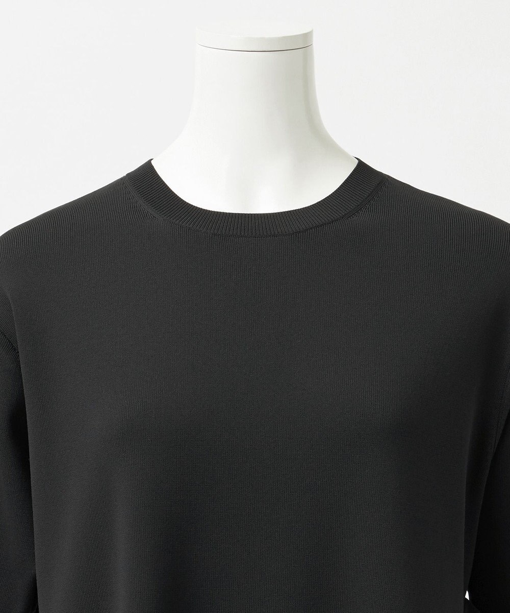 23区 L 【R(アール)】ナイロンタフタドッキング ニットワンピース 