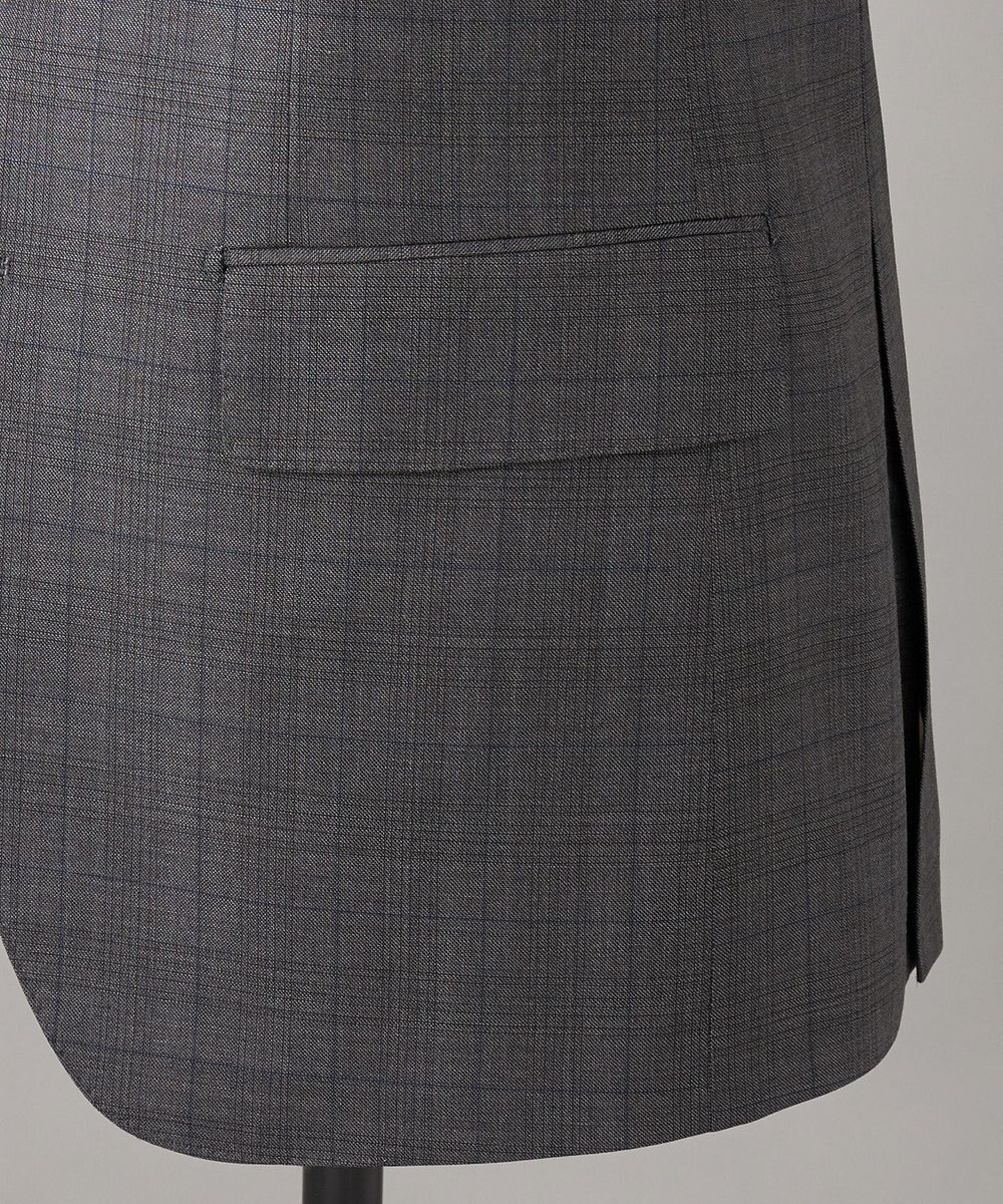 GOTAIRIKU 【Loro Piana Fabric】365 通年スーツ(グレーー×格子) 