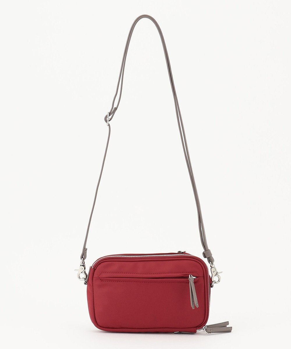 Y'SACCS ナイロン×リサイクルレザー　コンビマルチポシェット 