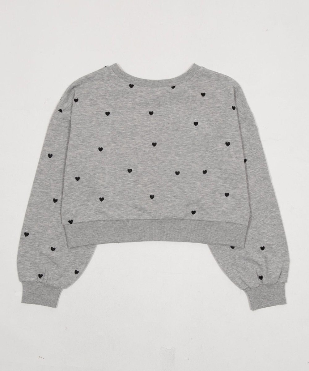 WEGO ハート総柄刺?スウェット 