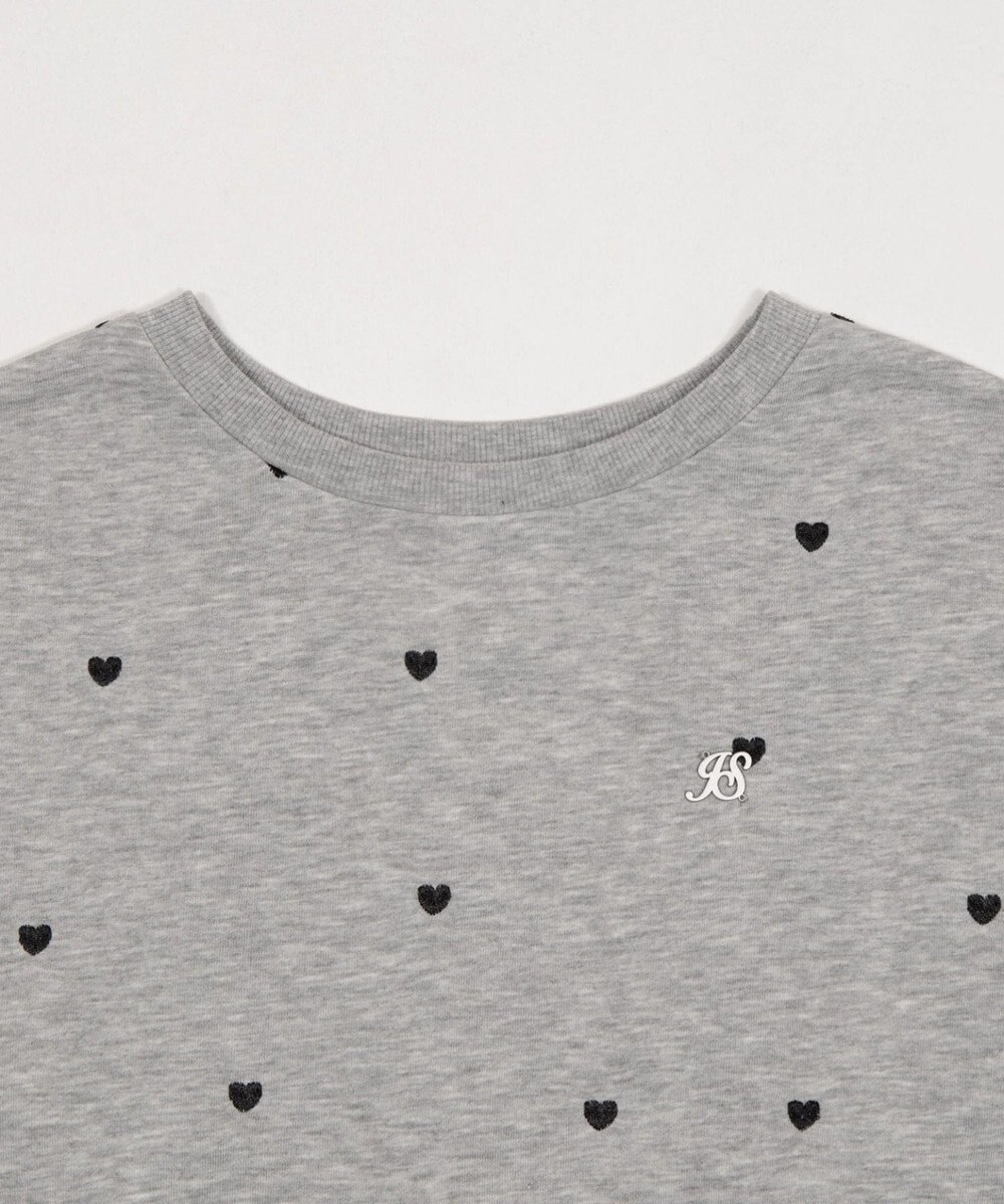 WEGO ハート総柄刺?スウェット 