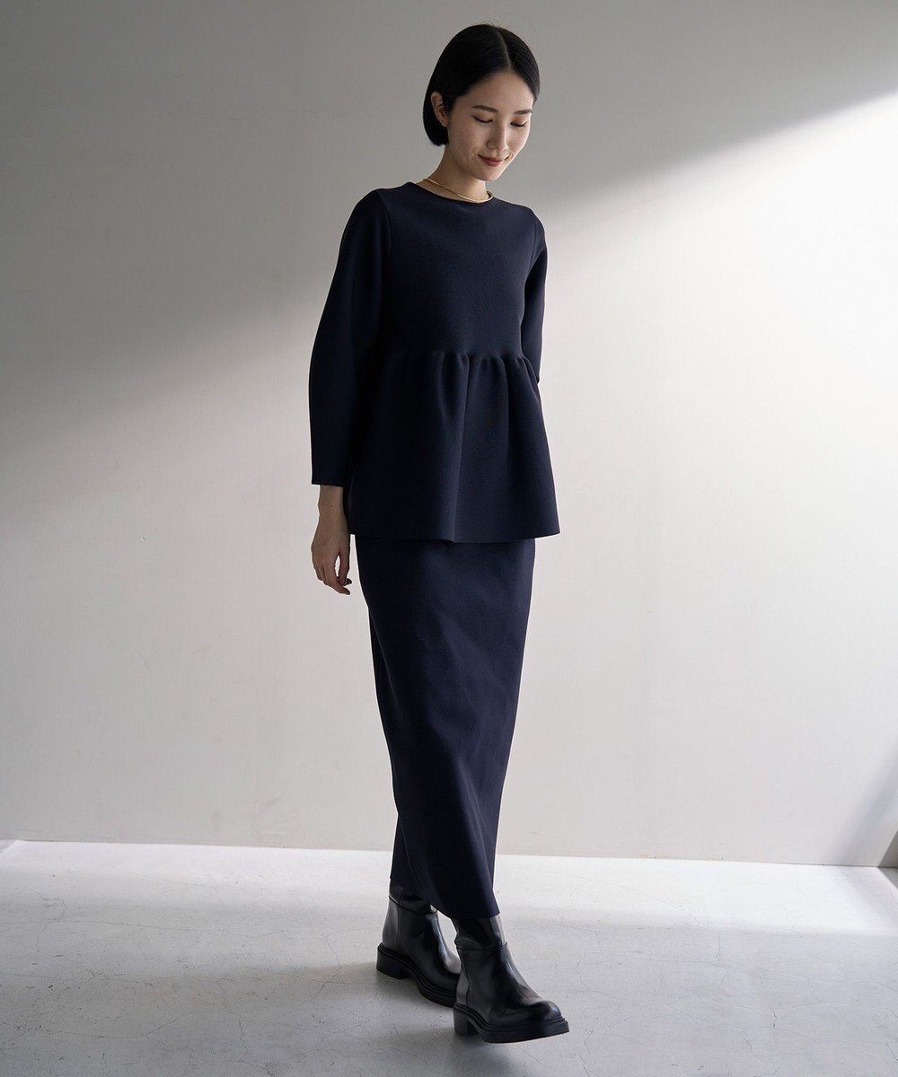 UNFILO 【VERY×UNFILOコラボ】2WAY ペプラムカーディガン 