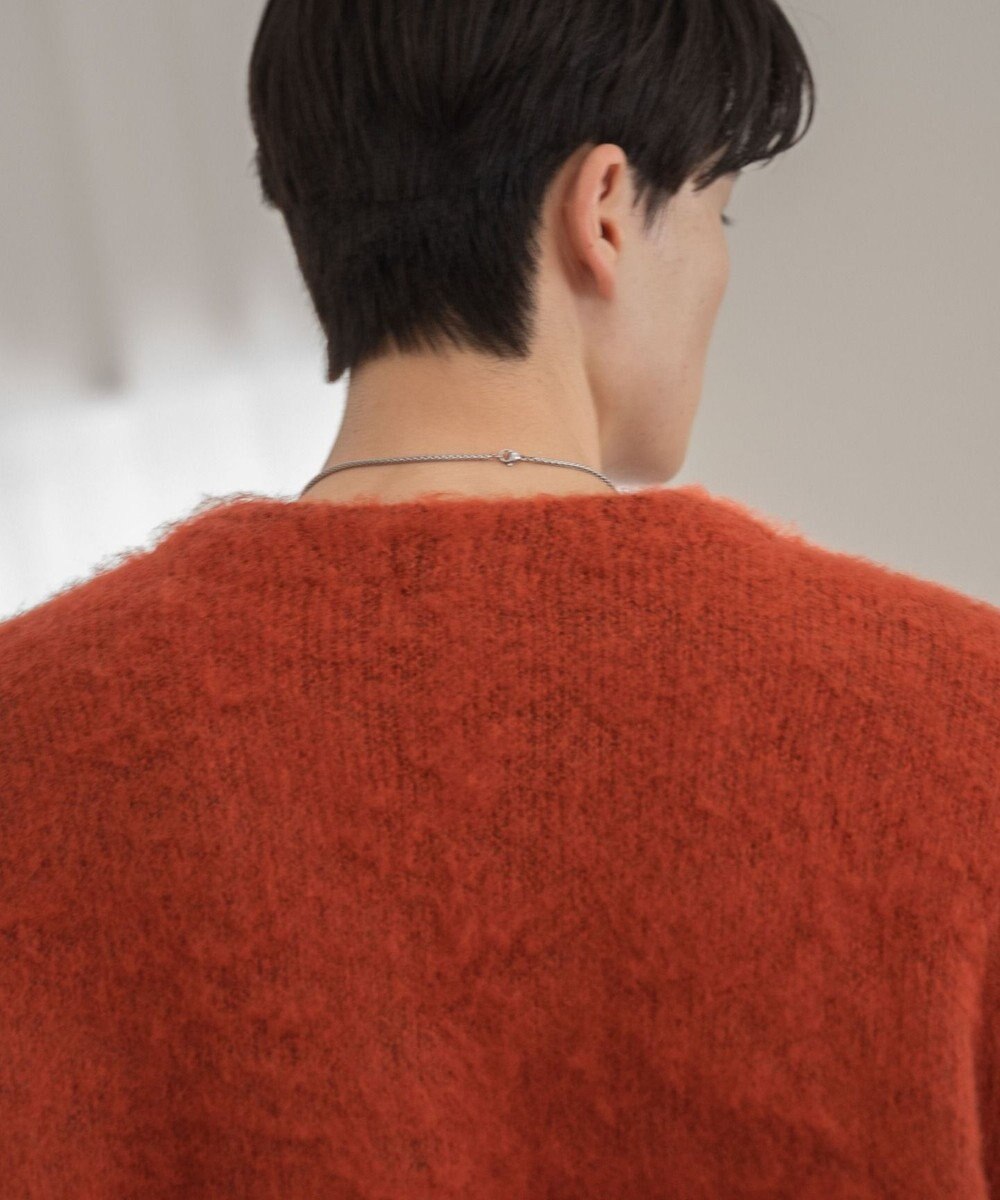 WEGO モヘアライクBIGカーディガン 