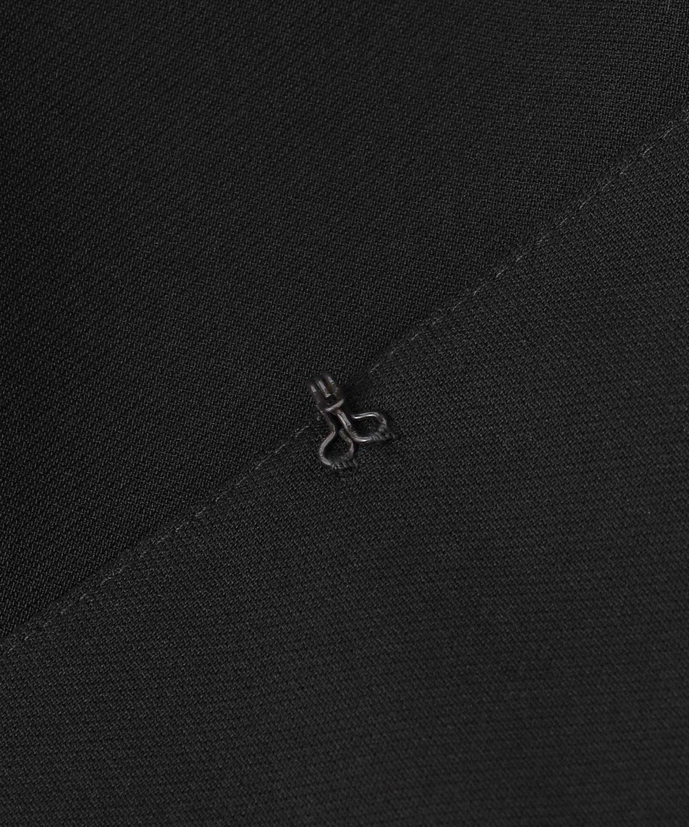 自由区 FORMAL 【ストレッチ/前開きワンピース】平二重 ジャケット+ワンピース 