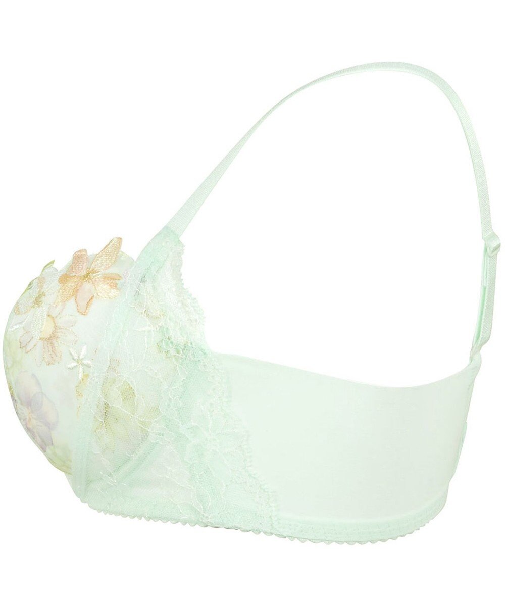 WACOAL 【重力に負けないバストケアBra】 ブラジャー バストを重力から守る まる胸キープ 脇高設計 サイドから背中のラインすっきり レディース BRB414 /ワコール 