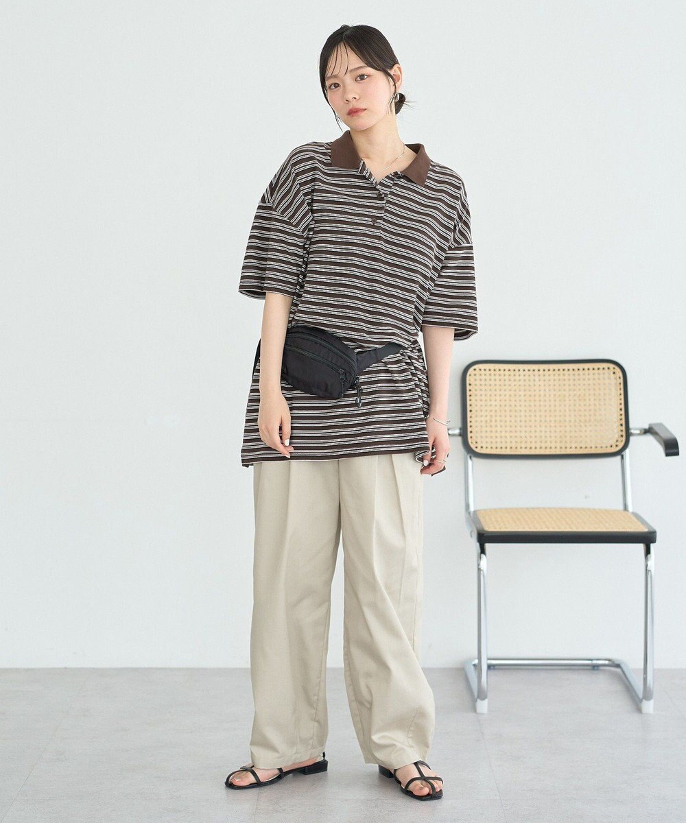 earth music&ecology ラガーポロシャツ 