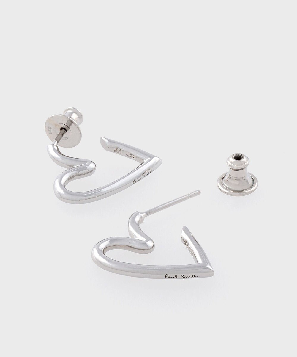 Paul Smith ハートミックスチェーン ピアス 