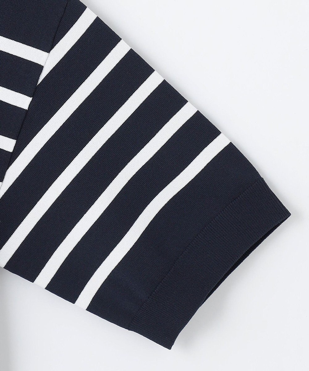 自由区 L 【接触冷感・UVカット・WEB限定カラーあり】クレープストレッチプルオーバー ニット 