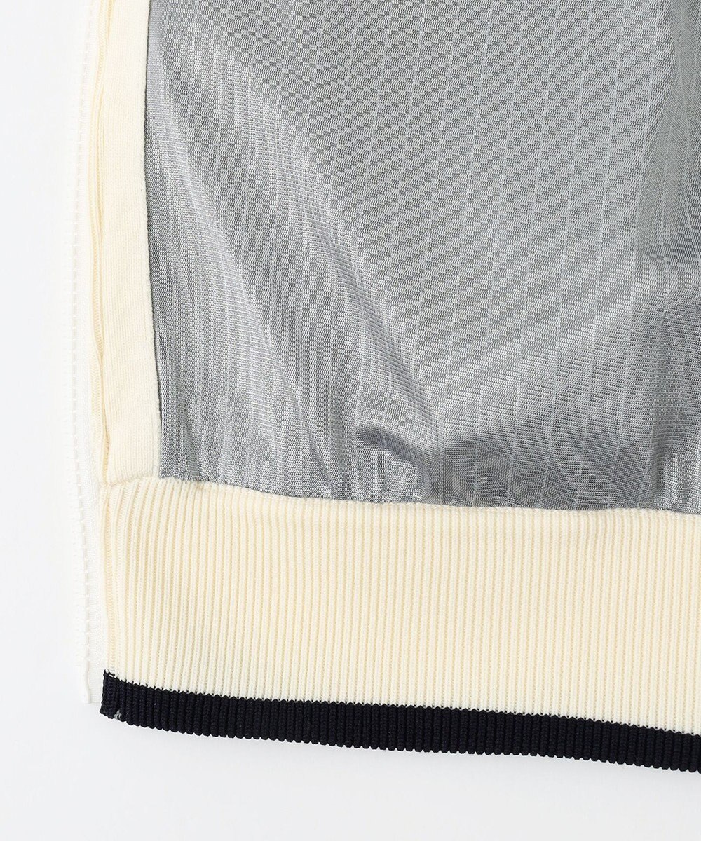 PW CIRCULUS 【WOMEN】【防風/蓄熱】総ロゴ ニット フーデッド ブルゾン 