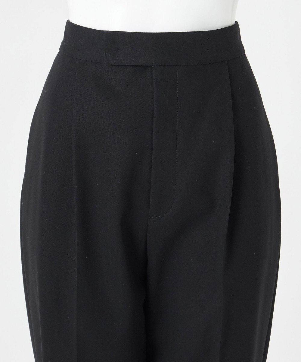 23区 【エステータ】コットンダブルクロス テーパードシルエットパンツ 