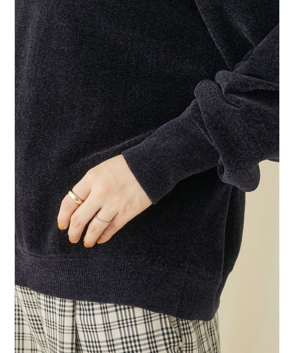 CRAFT STANDARD BOUTIQUE シェニールヤーンニットプルオーバー 