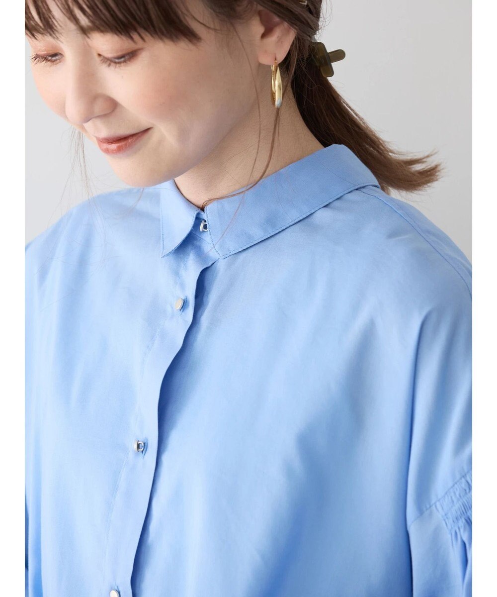 AMERICAN HOLIC ＵＶカット／接触冷感ギャザースリーブブラウス　 