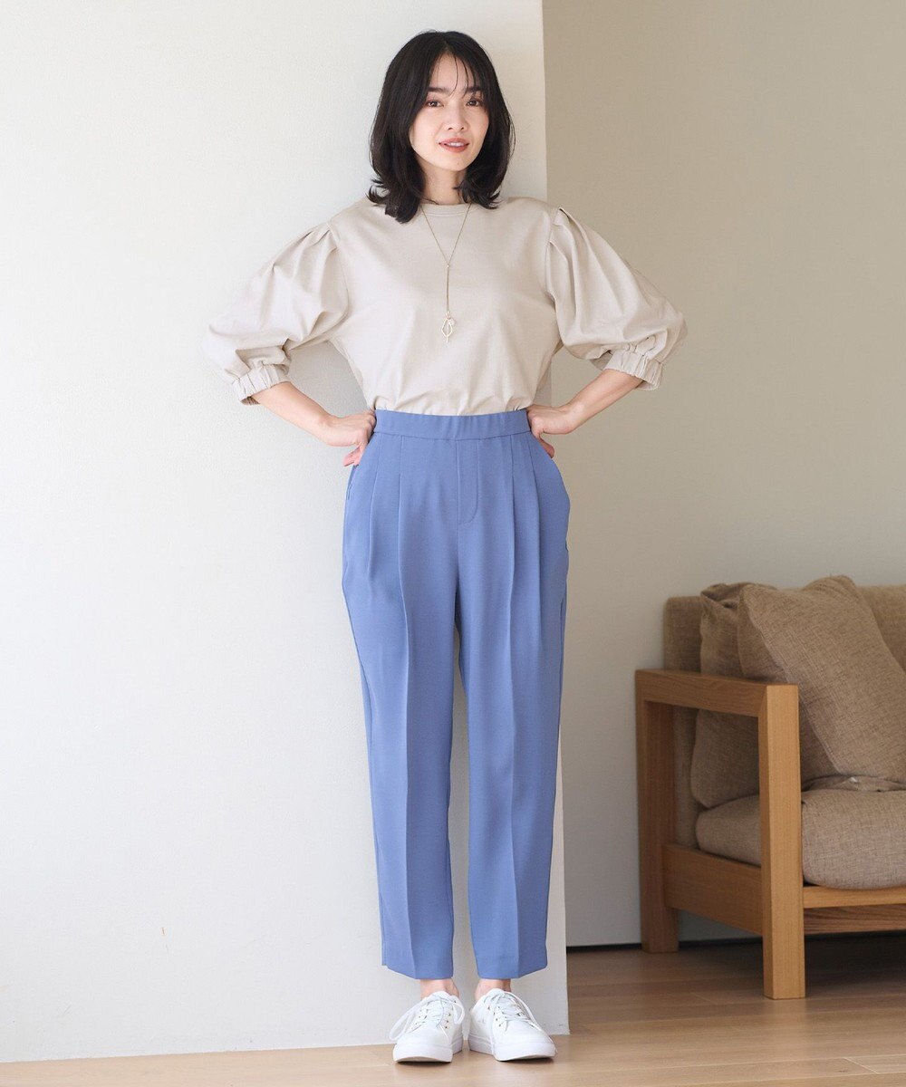 ANY 【洗濯機可・UVケア】ビューティベーシックタックスリーブ Tシャツ 