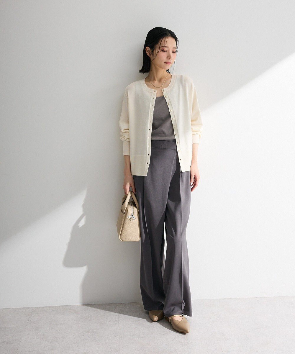 Green Parks 金釦コンパクトニットカーディガン 