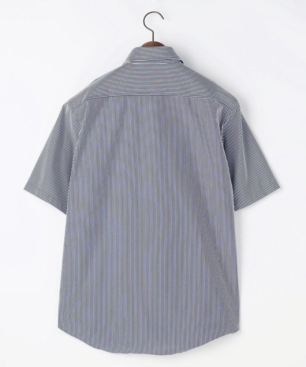 JOSEPH ABBOUD 【ジャージー素材・ストレッチ・イージーケア】コンパクトジャージーストライプシャツ 