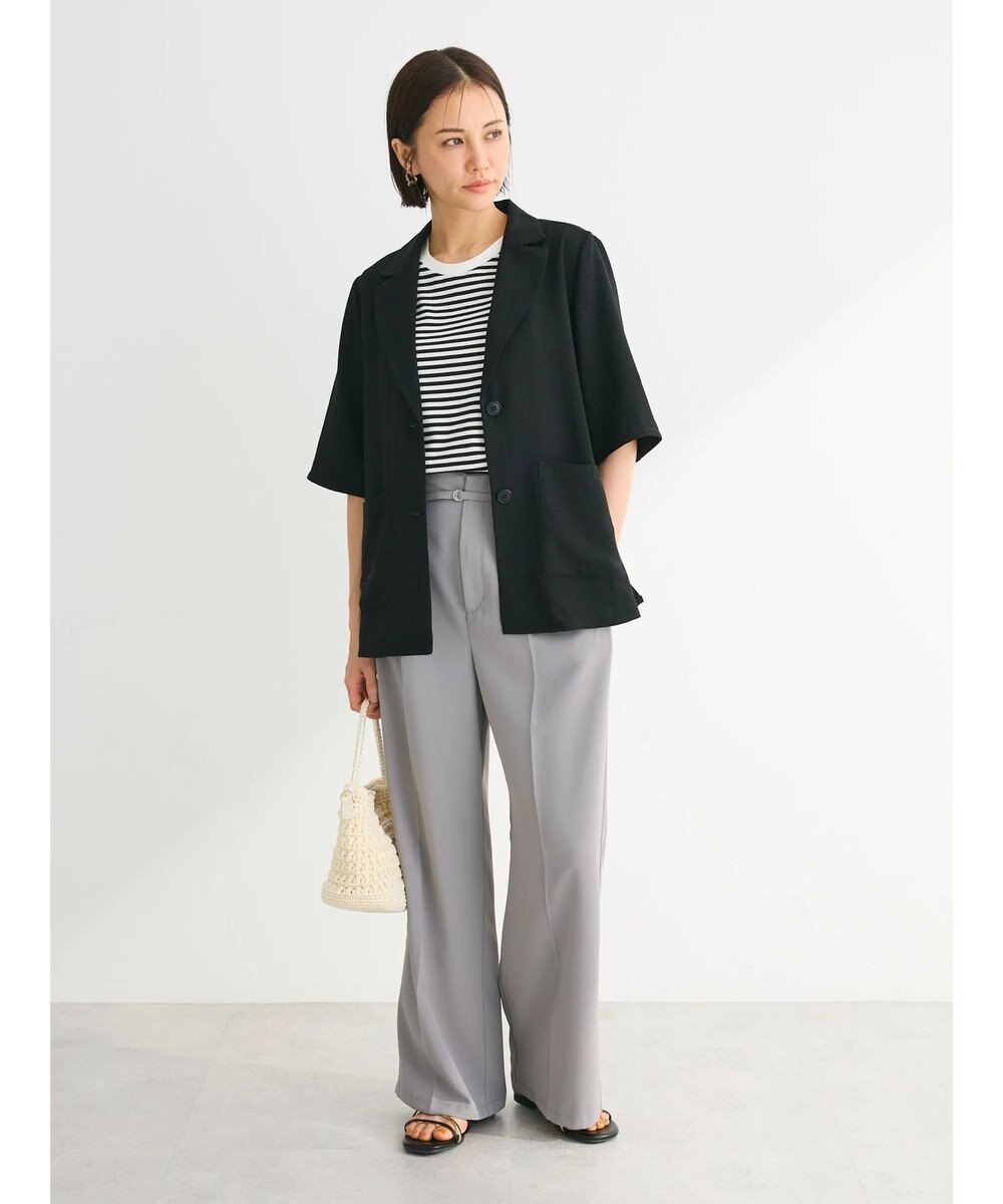 Green Parks 接触冷感　５分袖ジャケット 