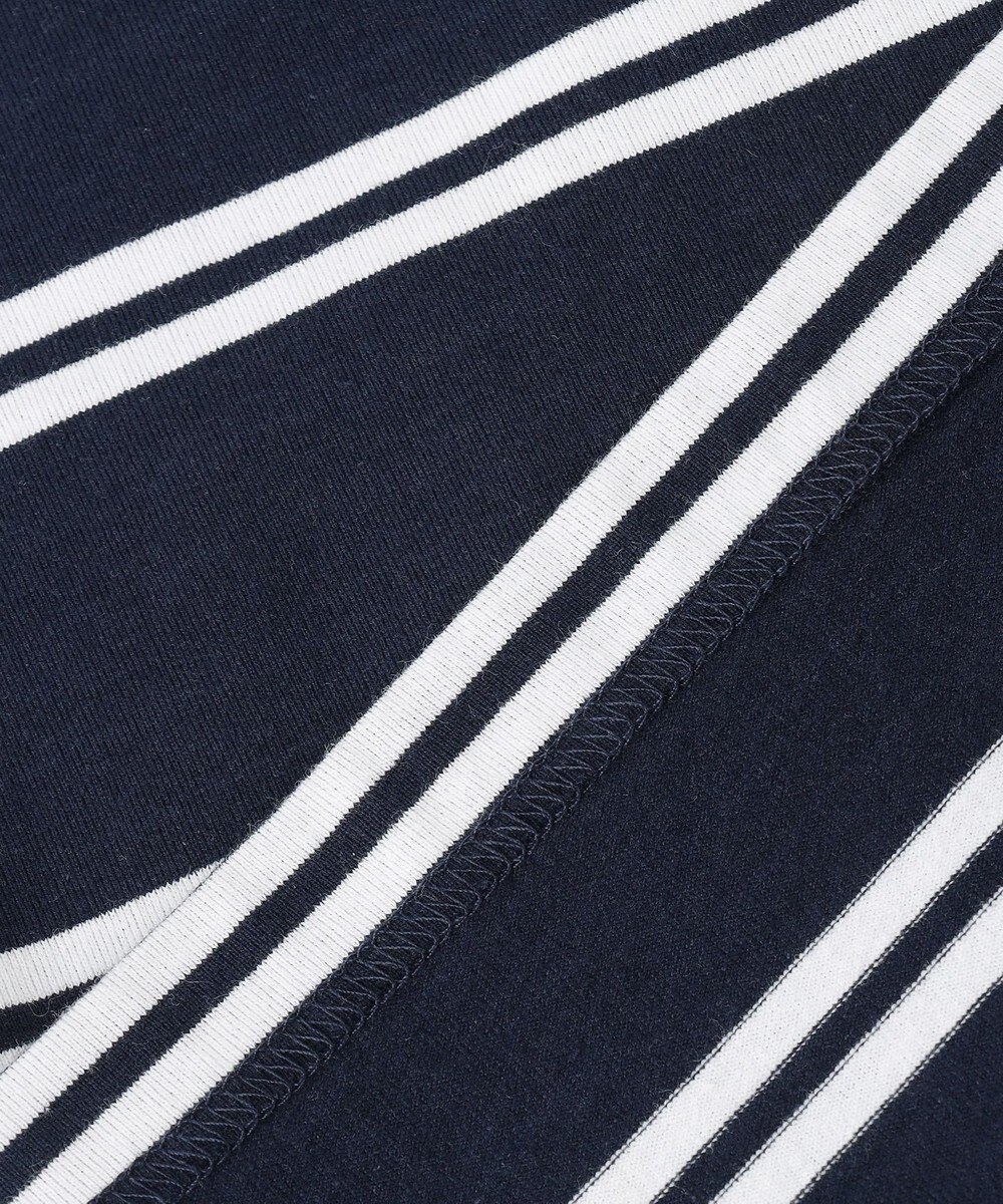 J.PRESS KIDS 【110-130cm】ハウス刺繍ボーダー Ｔシャツ 