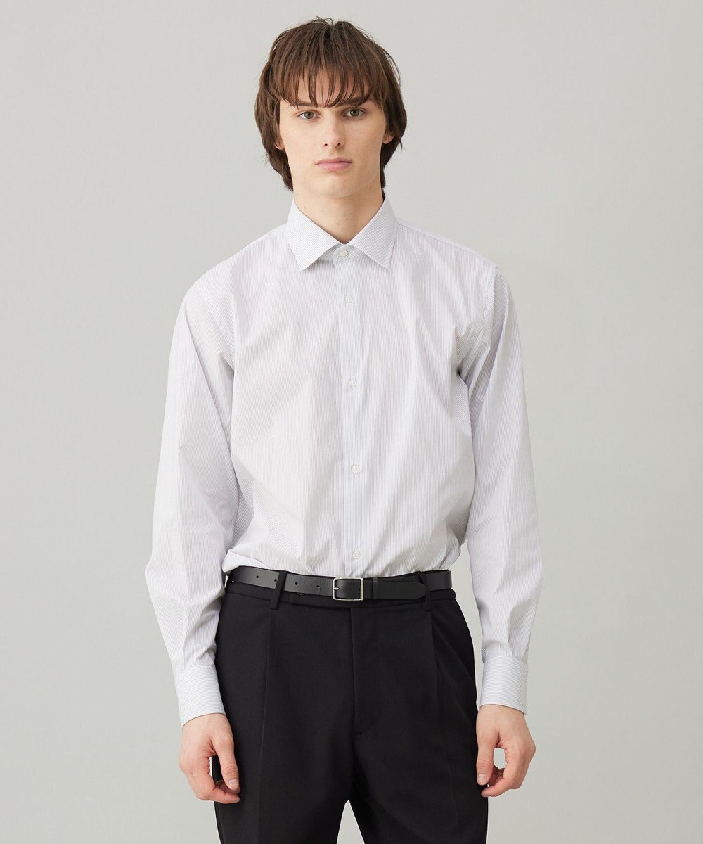 UNFILO MENS ドライ ストレッチ ドレスシャツ 