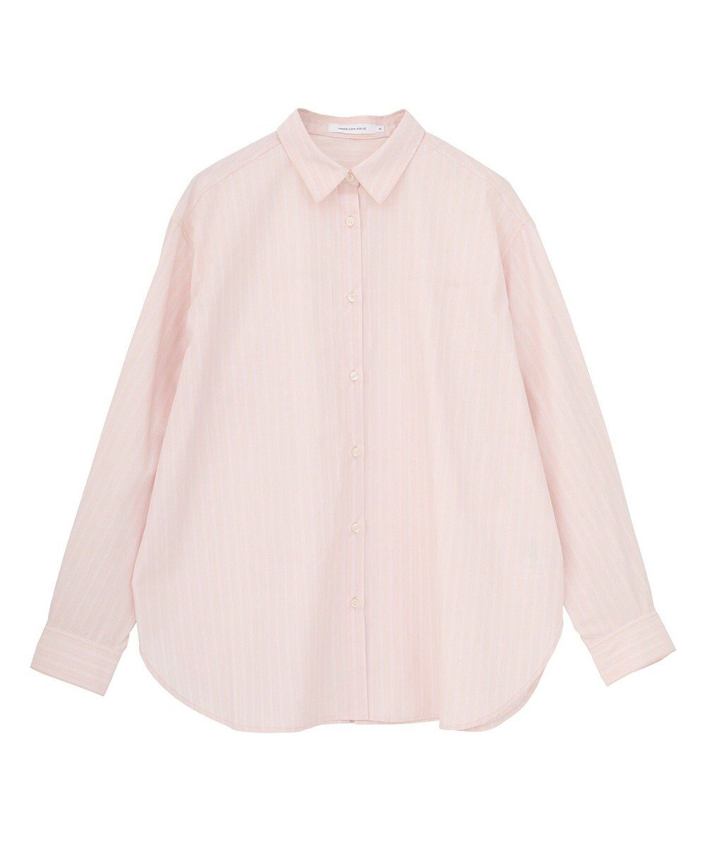 AMERICAN HOLIC 【花粉防止】【イージーケア】ベーシックシャツ 